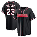 Jamed C.Guardians #23 Bo Naylor Player Black Fashion Out Home Game Stitched Jerseys