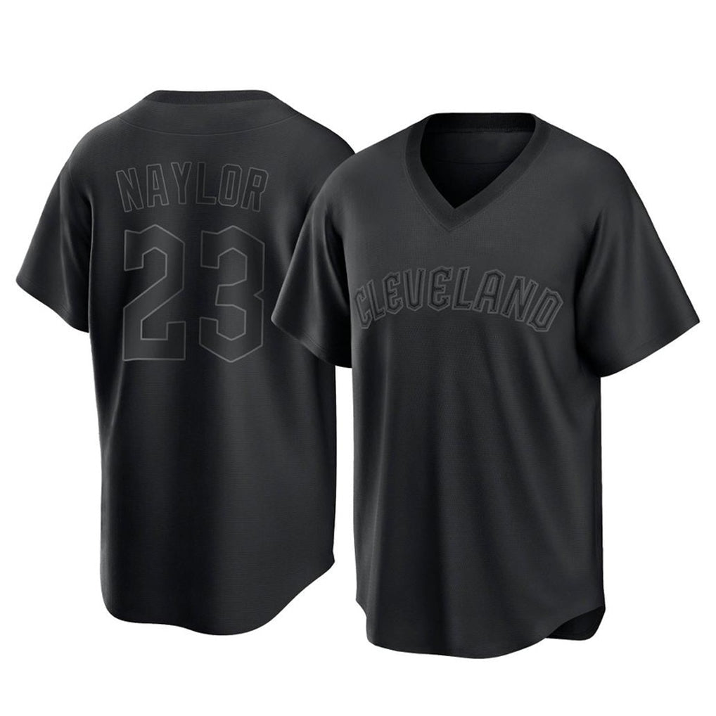 Jamed C.Guardians #23 Bo Naylor Player Black T-shirt Home Game Stitched Jerseys
