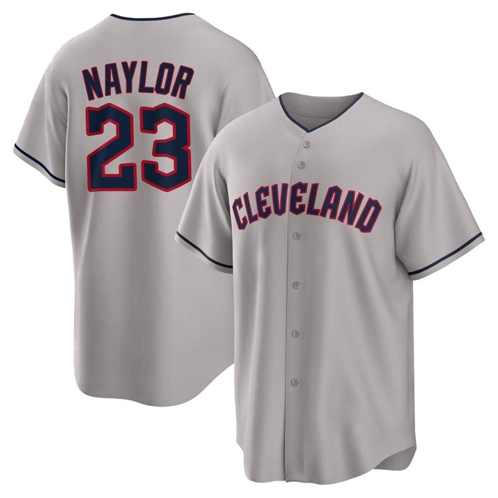 Jamed C.Guardians #23 Bo Naylor Player Gray Game Home Stitched Jerseys