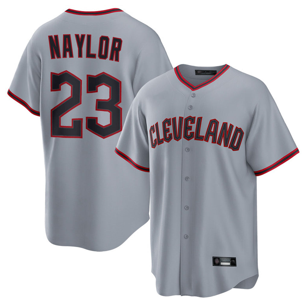 Jamed C.Guardians #23 Bo Naylor Player Gray Home Game Stitched Jerseys