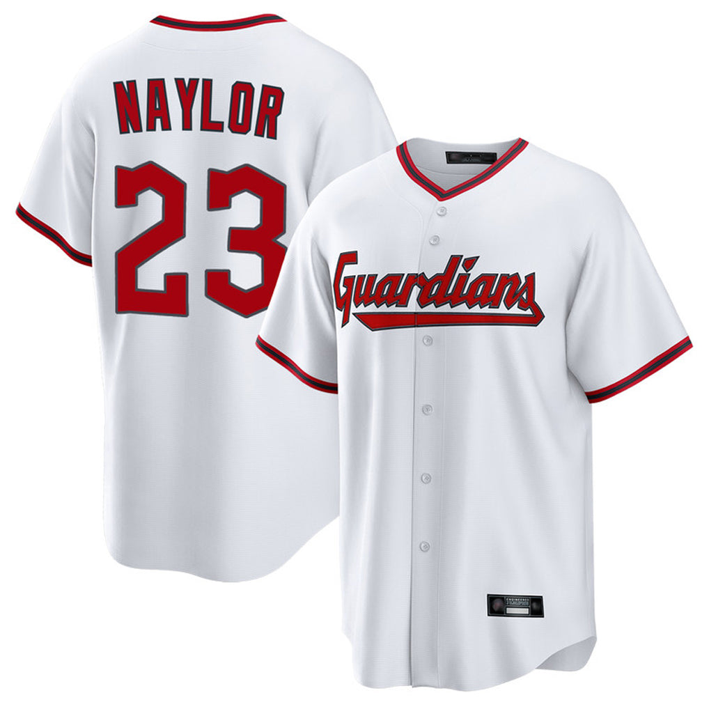 Jamed C.Guardians #23 Bo Naylor Player White Game Home Stitched Jerseys