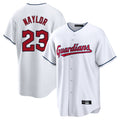 Jamed C.Guardians #23 Bo Naylor Player White Home Game Stitched Jerseys