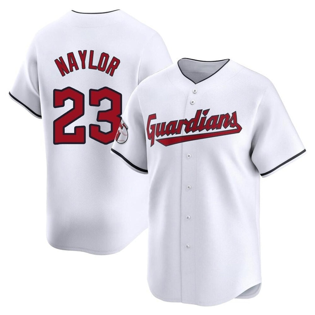 Jamed C.Guardians #23 Bo Naylor Player White Limited Home Stitched Jerseys