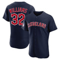 Jamed C.Guardians #32 Gavin Williams Player Navy Limited Elite Home Stitched Jerseys