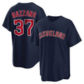 Jamed C.Guardians #37 Travis Bazzana Player Navy Game Home Stitched Jerseys