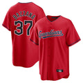 Jamed C.Guardians #37 Travis Bazzana Player Red Home Game Stitched Jerseys