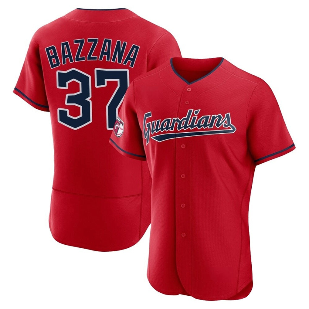 Jamed C.Guardians #37 Travis Bazzana Player Red Limited Elite Home Stitched Jerseys