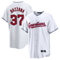 Jamed C.Guardians #37 Travis Bazzana Player White Home Game Stitched Jerseys