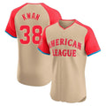 Jamed C.Guardians #38 Steven Kwan Player Cream American League All-Star Limited Elite Home Stitched Jerseys
