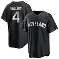 Jamed C.Guardians #4 Brayan Rocchio Player Black Home Game Stitched Jerseys