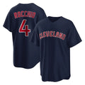 Jamed C.Guardians #4 Brayan Rocchio Player Navy Game Home Stitched Jerseys