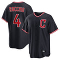 Jamed C.Guardians #4 Brayan Rocchio Player Navy Home Game Stitched Jerseys