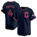 Jamed C.Guardians #4 Brayan Rocchio Player Navy Limited Home Stitched Jerseys