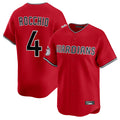 Jamed C.Guardians #4 Brayan Rocchio Player Red Limited Home Stitched Jerseys