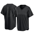 Jamed C.Guardians #6 David Fry Player Black T-shirt Home Game Stitched Jerseys