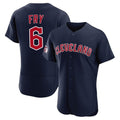 Jamed C.Guardians #6 David Fry Player Navy Limited Elite Home Stitched Jerseys