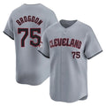 Jamed C.Guardians #75 Connor Brogdon Player Gray Road Limited Home Stitched Jerseys