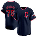 Jamed C.Guardians #75 Connor Brogdon Player Navy Limited Home Stitched Jerseys