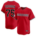 Jamed C.Guardians #75 Connor Brogdon Player Red Limited Home Stitched Jerseys