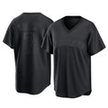 Jamed C.Guardians #7 George Valera Player Black T-shirt Home Game Stitched Jerseys
