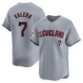 Jamed C.Guardians #7 George Valera Player Gray Road Limited Home Stitched Jerseys