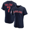 Jamed C.Guardians #7 George Valera Player Navy Limited Elite Home Stitched Jerseys