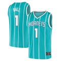Jamed C.Hornets #1 LaMelo Ball  Teal Fast Break Replica Jerseys - Icon Edition