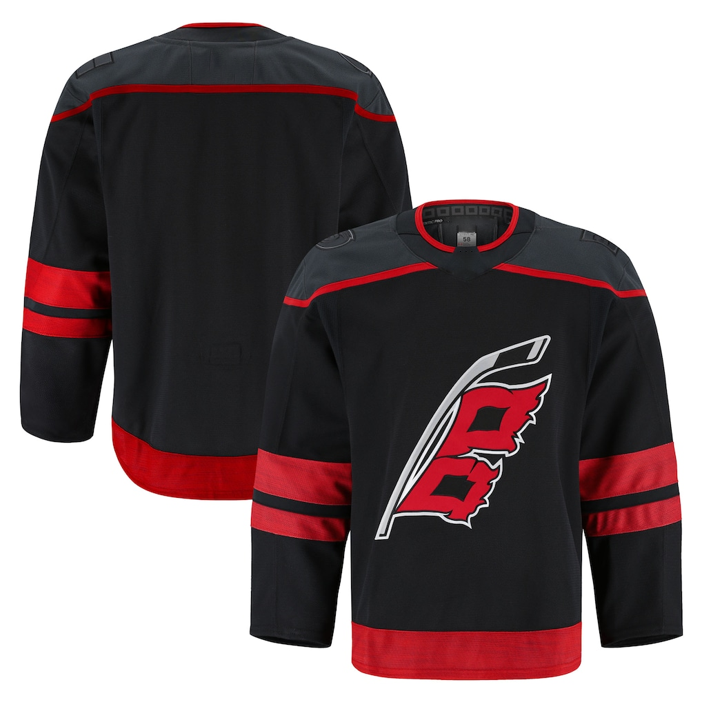 Jamed C.Hurricanes Black Home Authentic Pro Stitched Jerseys