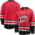Jamed C.Hurricanes Red Breakaway Alternate Stitched Jerseys