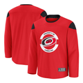 Jamed C.Hurricanes Red Practice Stitched Jerseys