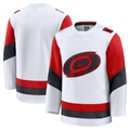 Jamed C.Hurricanes White Away Premium Stitched Jerseys