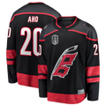 Jamed C.Hurricanes #26 Sebastian Aho Black 2026 Stanley Cup Final Home Breakaway Stitched Jerseys