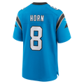 Jamed C.Panthers #8 Jaycee Horn Blue Alternate Game Stitched Jerseys