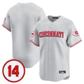 Jamed C.Reds Gray Vapor Premier Limited Home Blank Player Stitched Jerseys