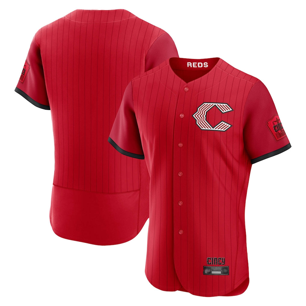 Jamed C.Reds Red 2026 City Connect Limited Elite Home Blank Player Stitched Jerseys