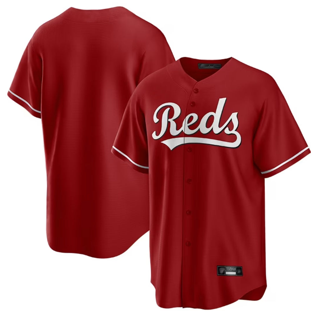 Jamed C.Reds Red Game Home Blank Player Stitched Jerseys
