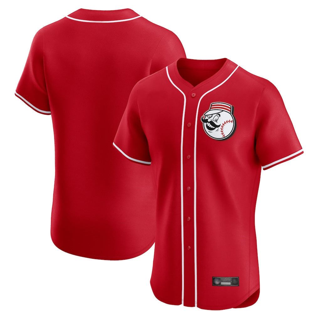 Jamed C.Reds Red Limited Elite Home Game Blank Player Stitched Jerseys