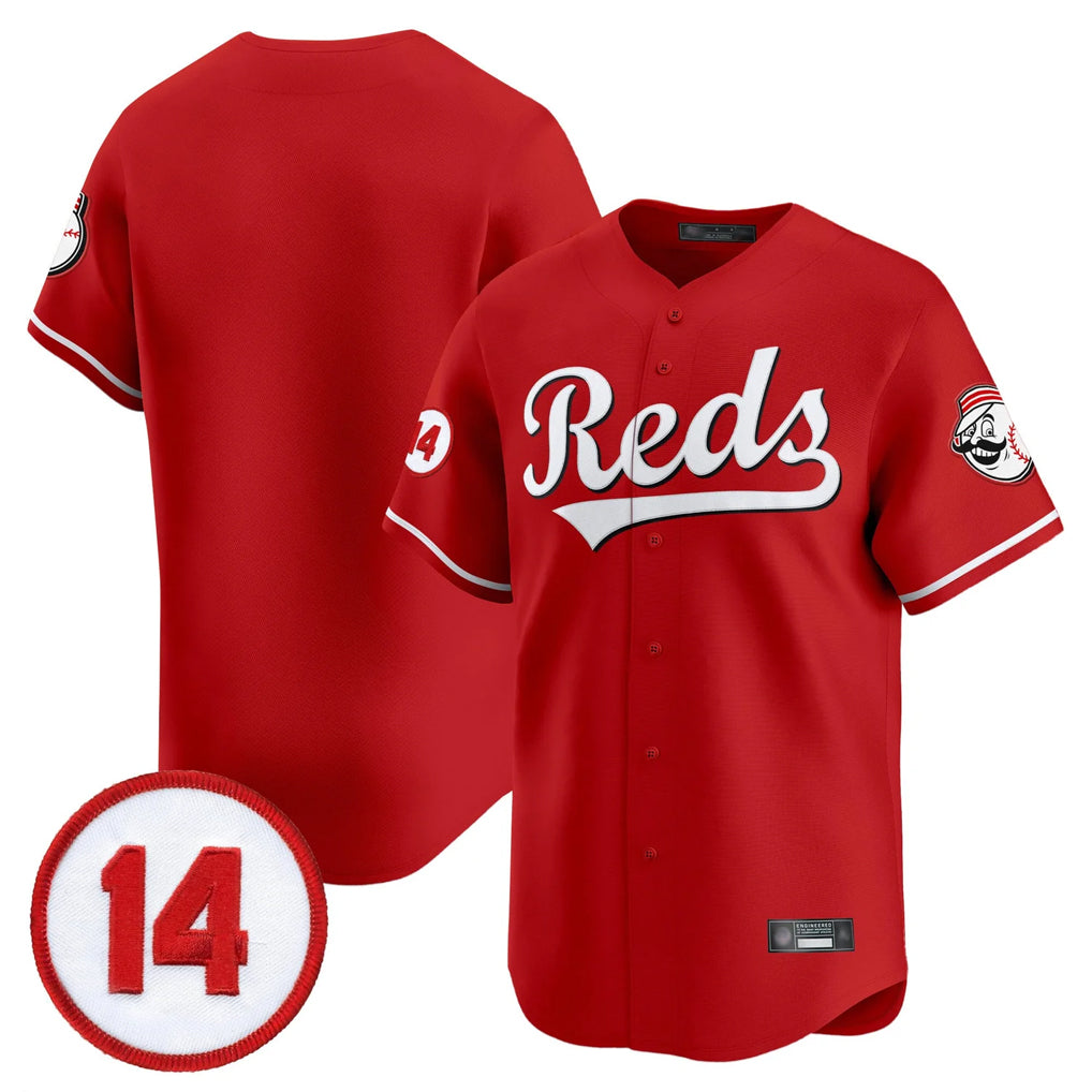 Jamed C.Reds Red Vapor Premier Limited Home Blank Player Stitched Jerseys