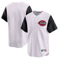 Jamed C.Reds White Black Stripe Field of Dreams Game Home Blank Player Stitched Jerseys