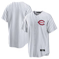 Jamed C.Reds White Stripe Field of Dreams Game Home Blank Player Stitched Jerseys