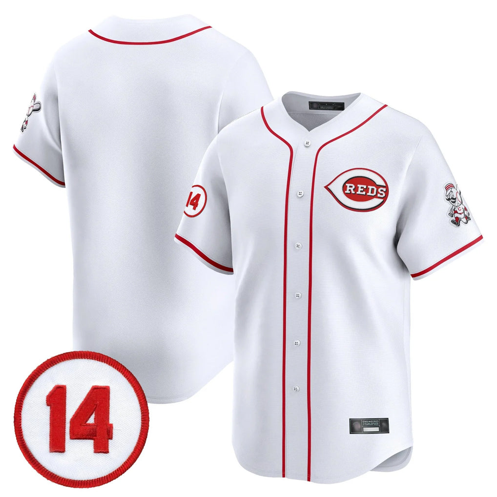 Jamed C.Reds White Vapor Premier Limited Home Blank Player Stitched Jerseys