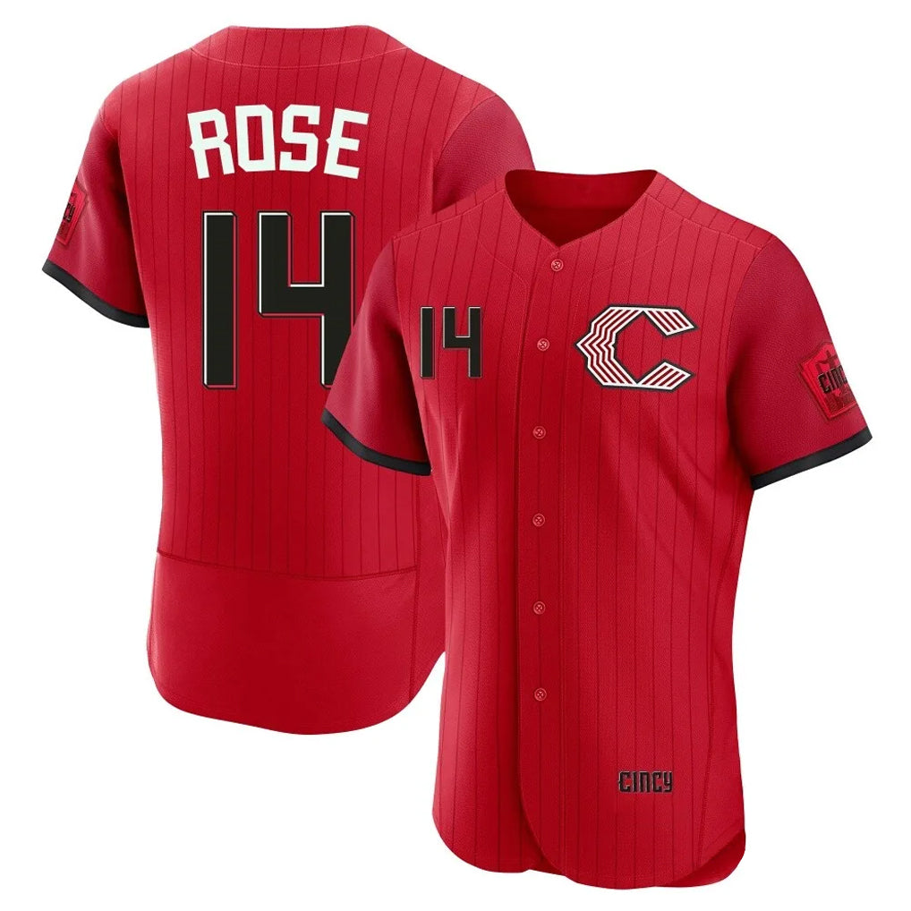 Jamed C.Reds #14 Pete Rose Player Red 2026 City Connect Limited Elite Home Stitched Jerseys