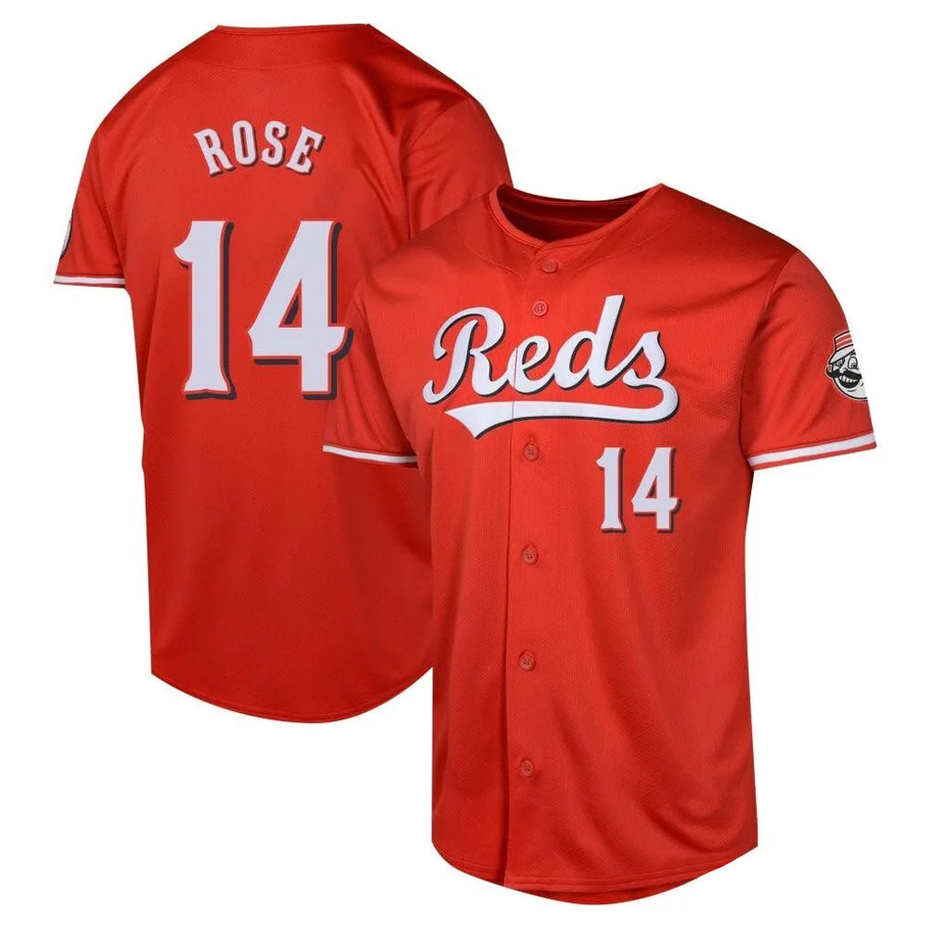 Jamed C.Reds #14 Pete Rose Player Red 2026 City Connect Limited Home Stitched Jerseys