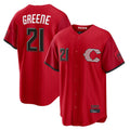 Jamed C.Reds #21 Hunter Greene Player Red 2026 City Connect Home Game Stitched Jerseys