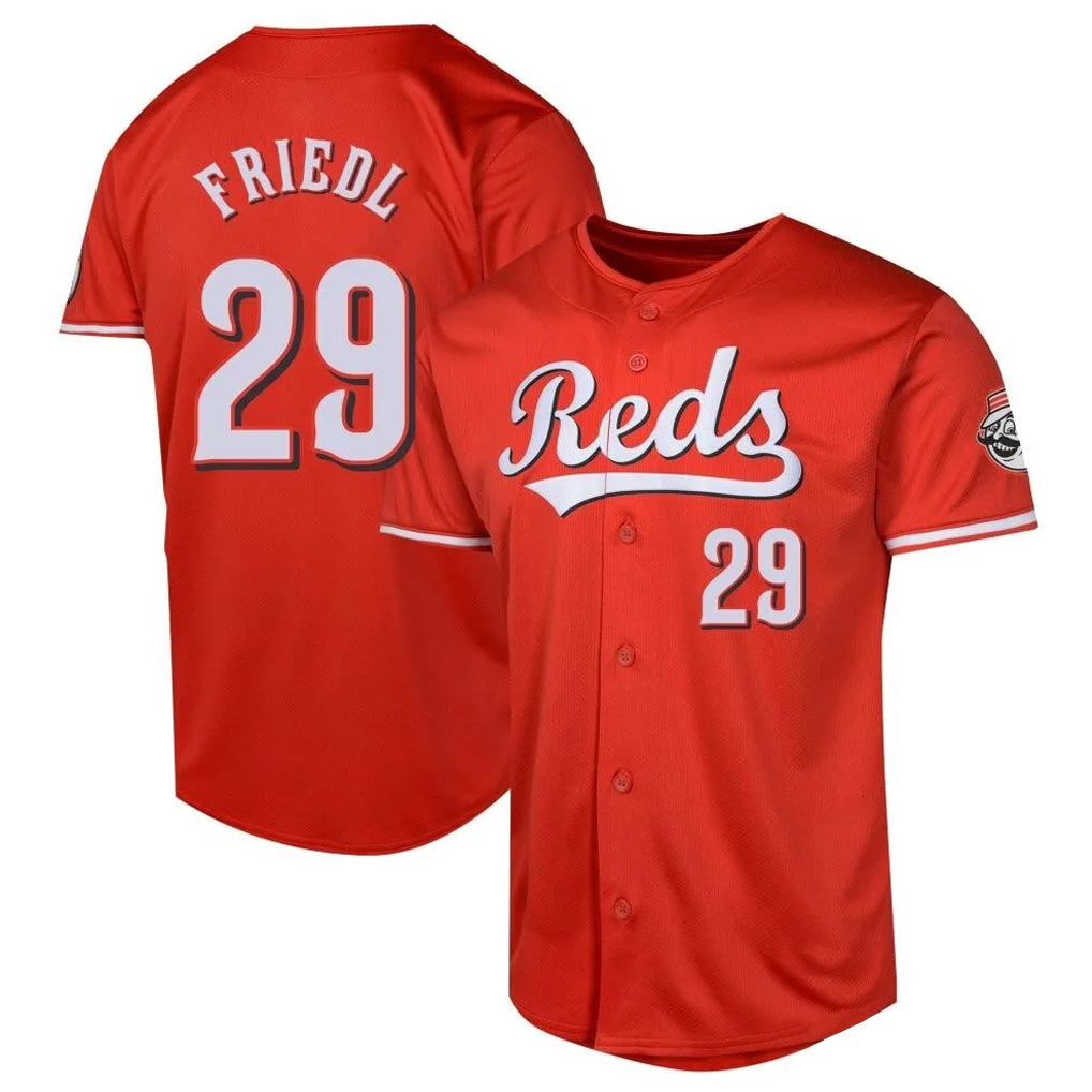 Jamed C.Reds #29 TJ Friedl Player Red 2026 City Connect Limited Home Stitched Jerseys