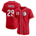 Jamed C.Reds #29 TJ Friedl Player Red Limited Elite Home Game Stitched Jerseys