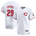 Jamed C.Reds #29 TJ Friedl Player White Limited Home Stitched Jerseys