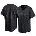 Jamed C.Reds #30 Ken Griffey Player Black T-shirt Game Home Stitched Jerseys
