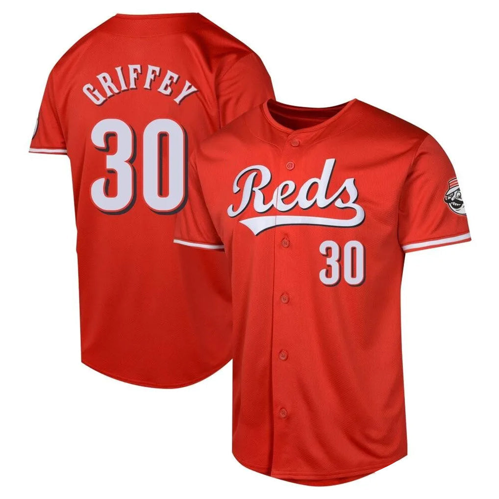 Jamed C.Reds #30 Ken Griffey Player Red 2026 City Connect Limited Home Stitched Jerseys