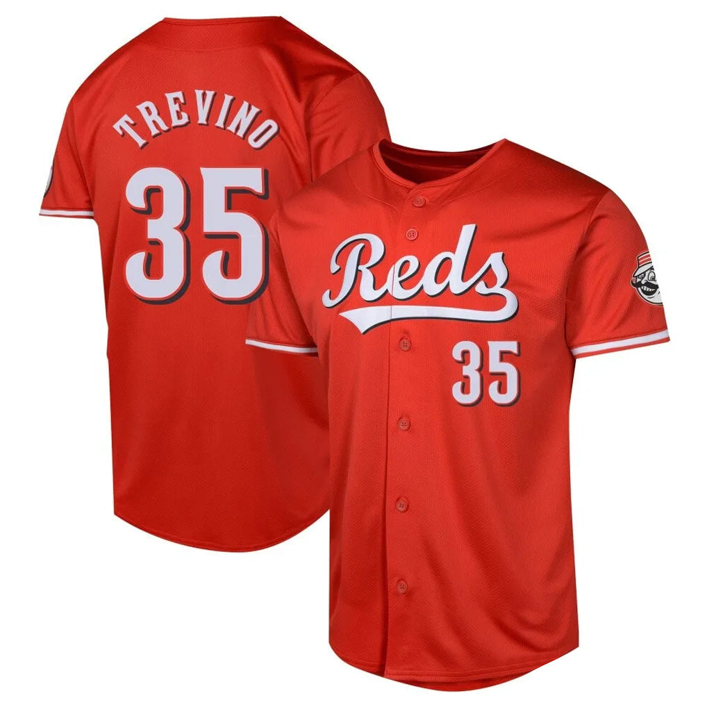 Jamed C.Reds #35 Jose Trevino Player Red 2026 City Connect Limited Home Stitched Jerseys